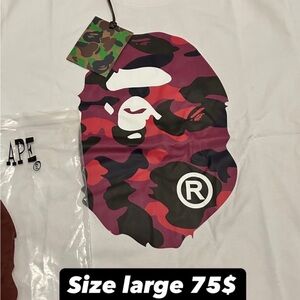 Bape Multicolor Camo Collection
